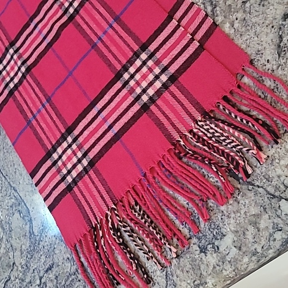 Burberry Cashmere Long Vintage Scarve Nova Check - Picture 8 of 16